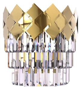 Milagro Nástenné svietidlo CARISMA 2xE14/40W/230V zlatá MI2182 + záruka 3 roky zadarmo