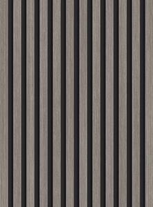 Mexen Lam-B, akustické stenové lamely 275 × 30 cm, HDF doska 4 mm, technická dyha, dub striebristý, S100-275307-3015-007