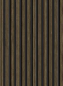 Mexen Lam-B, akustické stenové lamely 275 × 30 cm, HDF doska 4 mm, technická dyha, eben kráľovský, S100-275307-3015-020