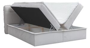 Manželská posteľ Corsa 180x200cm, sivá + matrace!