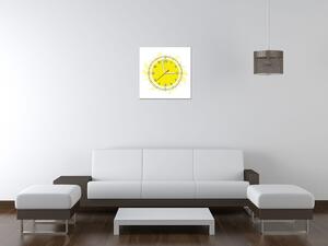 Obraz s hodinami Slniečko Rozmery: 40 x 40 cm