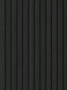 Mexen Lam-F, akustické stenové lamely 275 × 30 cm, plstený podklad 8 mm, technická dyha, dub čierny striebristý, S105-275307-3015-025