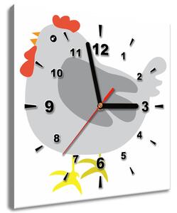 Gario Obraz s hodinami Sliepočka Veľkosť: 30 x 30 cm
