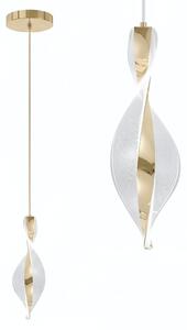 Toolight Toolight, LED závesné svietidlo, 5W, 4000K, 4500lm, G120-CP, zlatá, OSW-02600