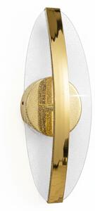 Toolight Toolight, LED nástenné svietidlo 8W, 4000K, 1000lm, G130-W, zlatá, OSW-02604