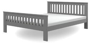DL Manželská posteľ s roštom Laura - antracit Rozmer: 160x200