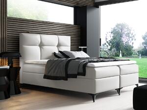 Kontinentálna posteľ Fresina 160x200, biela