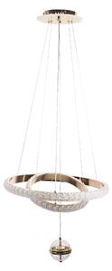 Toolight Toolight, stropné svietidlo 50cm, 160W, 4000K, 5000lm, G143-CP, zlatá, OSW-02613