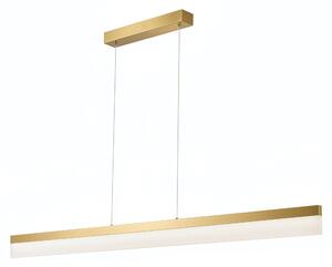 Toolight Toolight, LED stropné svietidlo 120cm, APP1694-CP, zlatá matná, OSW-07891