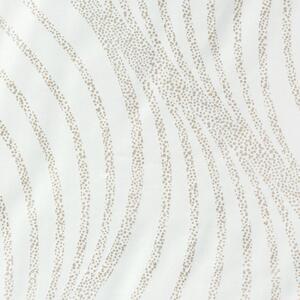 Biely záves na páske BLANCA 3 s potlačou 140x270 cm