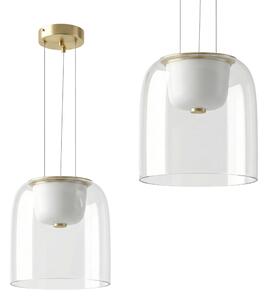 Toolight Toolight, LED závesné svietidlo 7W, 4000K, 1000lm, APP1689-1PC A, zlatá, OSW-04378