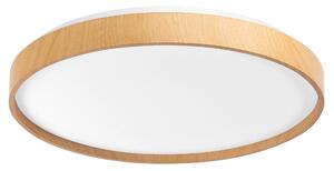 Toolight Toolight, LED stropné svietidlo 40cm, 24W, 4000lm, G116-C, prírodná hnedá-biela, OSW-06382