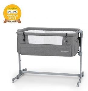 KINDERKRAFT Postieľka detská polohovateľná Neste Up Grey Melange