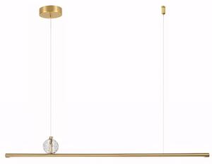 Toolight Toolight, LED stropné svietidlo 90cm, APP1778-CP, zlatá matná, OSW-04056