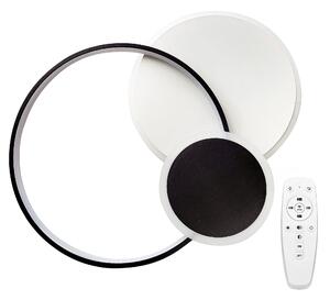 Toolight Toolight, LED stropné svietidlo + diaľkové ovládanie, APP1709-C, čierna, OSW-04038