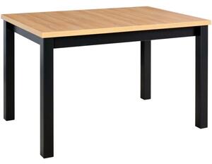 MEBLINE Stôl MAX 5 80x120/150 grandson laminát / čierny