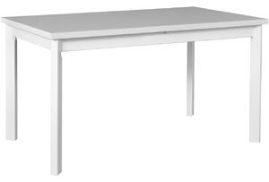 MEBLINE Stôl MAX 5 P 80x120/150 biely laminát