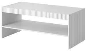 MEBLINE Konferenčný stolík PAFOS 120 biely