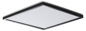 KANLUX KANLUX, AZPO stropné LED svietidlo, 225x225mm, 12,3W, 3000/4000/6000K, IP54, čierna matná, 31531