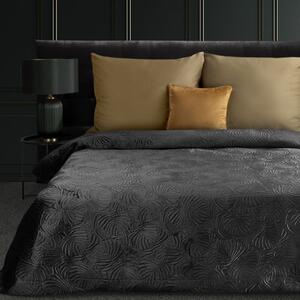 Dekorstudio Luxusný prehoz na posteľ LILI4 čierny Rozmer prehozu (šírka x dĺžka): 220x240cm
