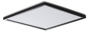 KANLUX KANLUX, AZPO stropné LED svietidlo, 300x300mm, 17,5 W, 3000/4000/6000K, IP54, čierna matná, 31533