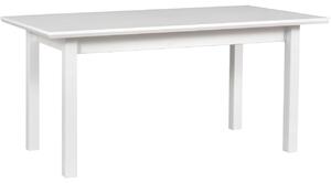 MEBLINE Stôl WENUS 5 L S 90x160/240 biely MDF