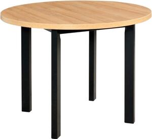 MEBLINE Stôl POLI 2 100x100 grandson laminát / čierny