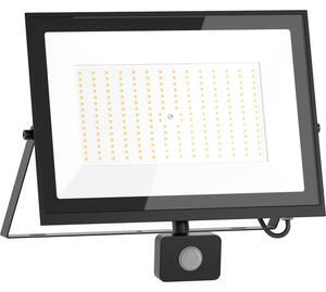 Mexen Luxpro LED reflektor s pohybovým senzorom, 150W, neutrálna - 4000K, 13500 lm, čierna - L235-150-40-70