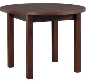 MEBLINE Stôl POLI 4 100x100/180 orech laminát