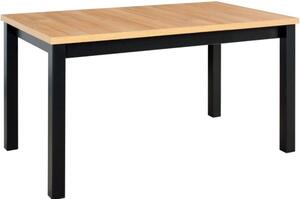 MEBLINE Stôl MODENA 1 80x140/180 grandson laminát / čierny