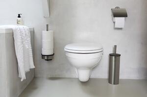 Brabantia WC kefa s držiakom Platinová