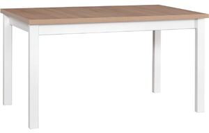 MEBLINE Stôl ALBA 4 92x160/200 grandson laminát / biely