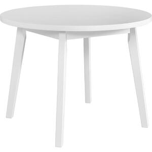 MEBLINE Stôl OSLO 3 100x100 biely laminát