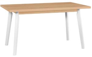 MEBLINE Stôl OSLO 5 80x140/180 grandson laminát / biely
