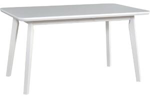 MEBLINE Stôl OSLO 8 90x160/200 biely MDF