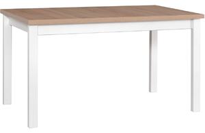 MEBLINE Stôl ALBA 2 80x140/180 grandson laminát / biely
