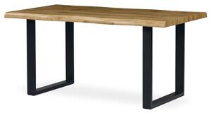 Jedálenský stôl ALDO dub divoký/čierna