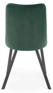 Halmar K450 stolička tmavo zelená