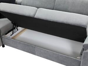 Luxusná sedacia súprava Albino, biela / sivá