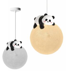 Toolight Toolight, závesné svietidlo PANDA G162-1CP, čierna-biela, OSW-07801