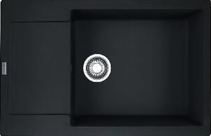 Franke Maris - Fragranitový drez MRG 611-78 BB, 780x500 mm, matná čierna 114.0637.575