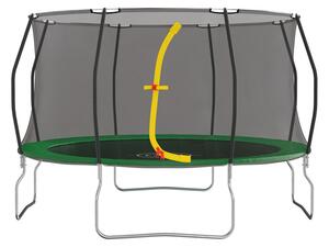 CRIVIT Záhradná trampolína s bezpečnostnou sieťou, Ø 4 m (850000261)