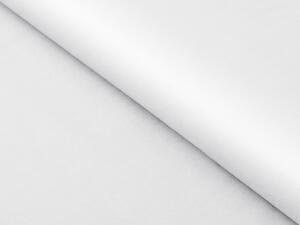Biante Oválny bavlněný saténový ubrus ST-001 Biely 100x140 cm
