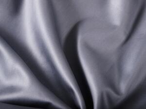Biante Bavlnená saténová obliečka na vankúš s lemom ST-003 Modrosivá 40 x 40 cm