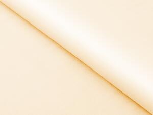 Biante Saténové posteľné obliečky ST-007 Vanilkové Jednolôžko 140x200 a 70x90 cm