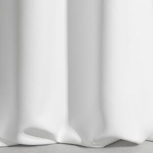 Design91, Zatemňovací záves s riasiacou páskou - Logan, biely 135 x 270 cm