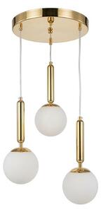 Toolight Rea, ZÁVESNÁ STROPNÁ LAMPA G179-3CP GOLD, OSW-07823