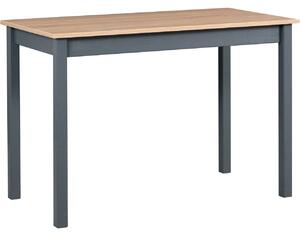 MEBLINE Stôl MAX 2 60x110 sonoma laminát / grafit