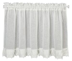 ZÁCLONA DORIS 150X30 CM KRÉMOVÁ