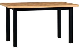MEBLINE Stôl WENUS 2 80x140/180 grandson laminát / čierny
